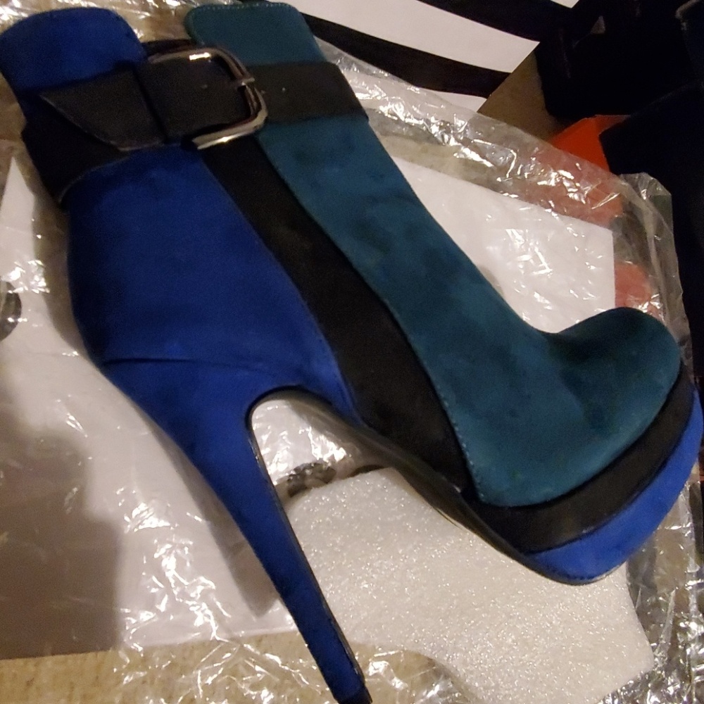 Multi Color Bootie Platform - Picture 3 of 3